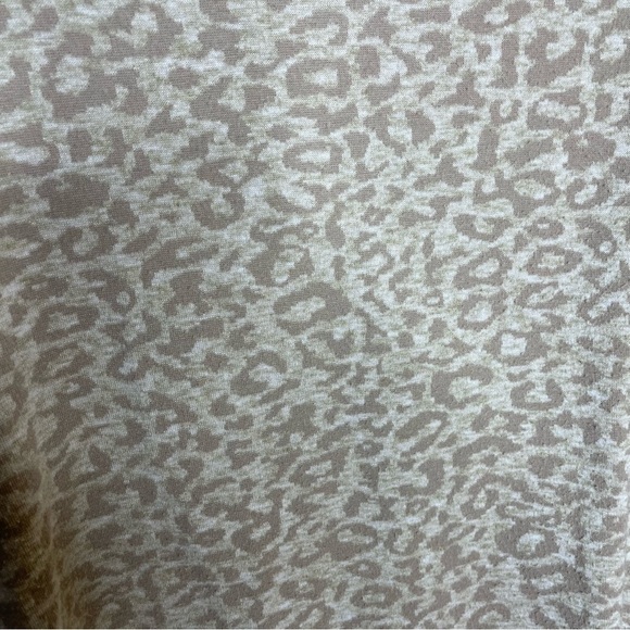 SATURDAY Sunday by Anthropologie Leopard Animal Print Crew Neck Sweatshirt - Picture 3 of 6